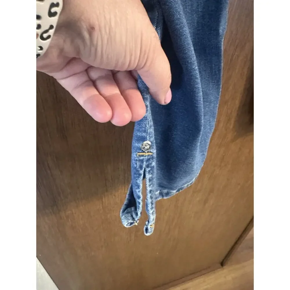 Good American Sz18 High Rise 98.5% Organic Cotton Style:GPSTSR873T Blue Jean - Picture 3 of 7